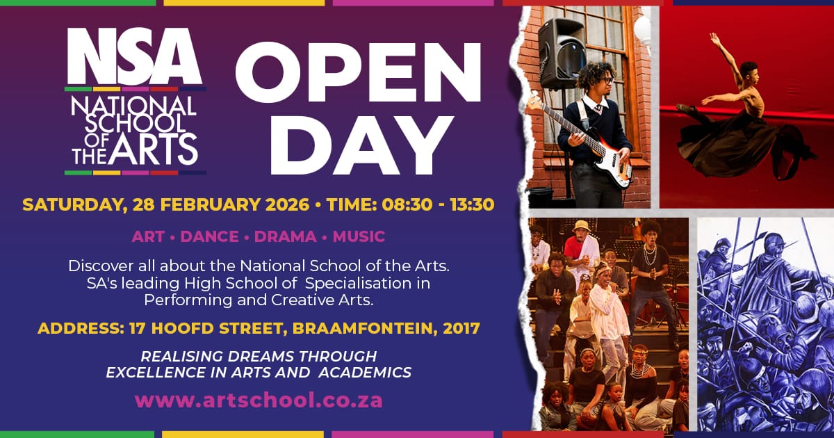 NSA Opens Its Doors to South Africa’s Next Generation of Creative Talent · Partree