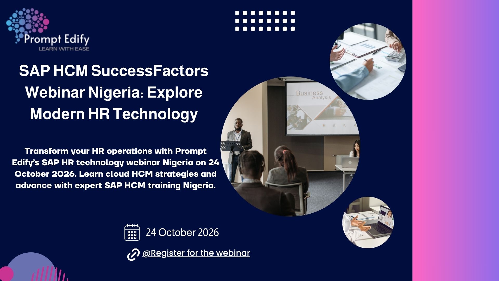 SAP HCM SuccessFactors Webinar Nigeria: Explore Modern HR Technology Nigeria · Partree