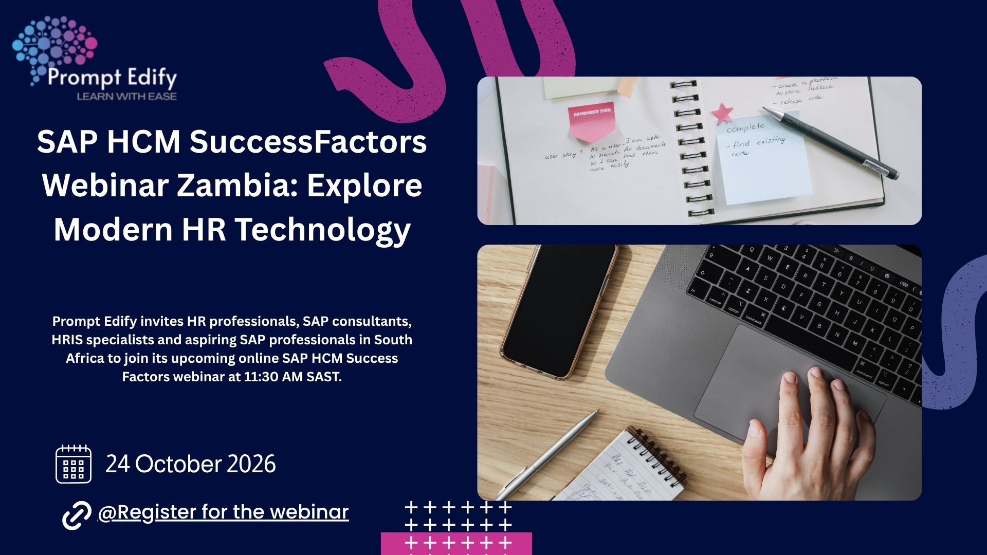 SAP HCM SuccessFactors Webinar Zambia: Explore Modern HR Technology · Partree